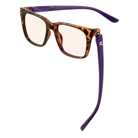 BUNNY EYEZ Readers - HENRIETTA - Reading Glasses with a Tiltable & Flippable Frame - Chic & Modern Design - Diopter Strength of +1.50 to +3.00 - Tortoise, 3.00