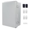 IP67 Waterproof Junction Box, ABS Plastic Electrical Enclosure with Stainless