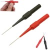 2pcs 0.7mm Piercing Probe Multimeter Pen Probe Piercer Car Repair
