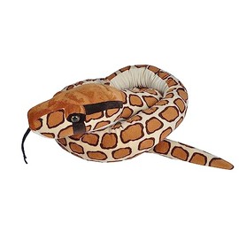 Wild Republic Snake Jumbo Giant Stuffed Animal/Plush Toy, Burmese Python, 113