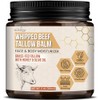 Whipped Beef Tallow Balm, Face & Body Moisturizer, with Honey