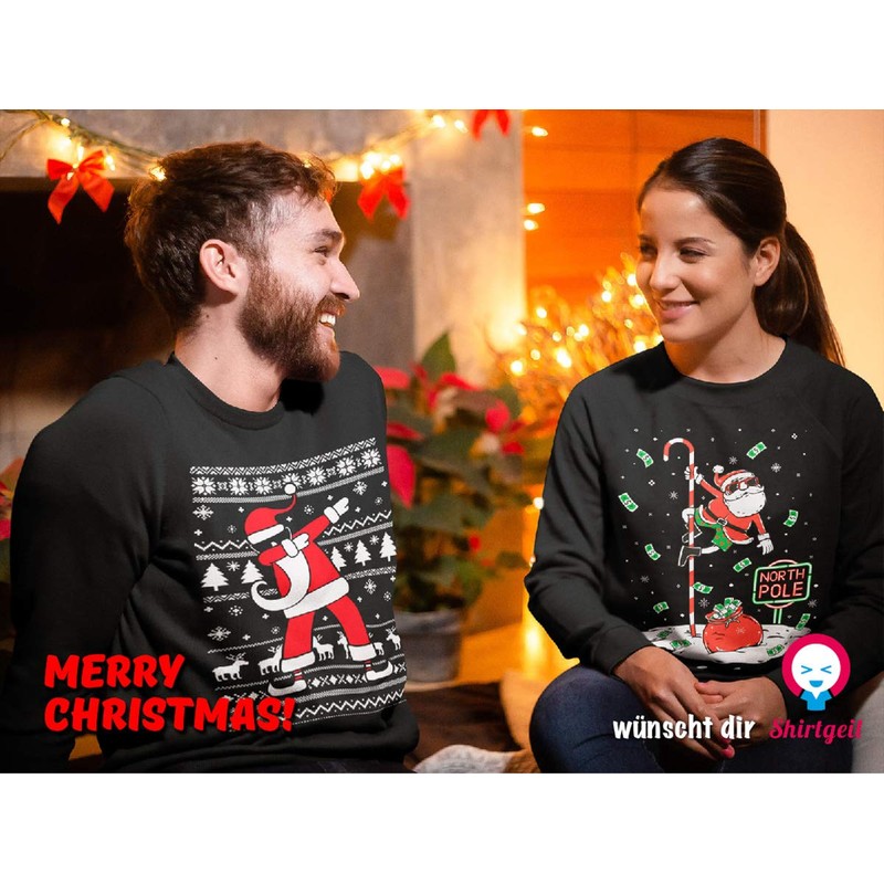 Christmas Dab from Father Christmas Jumper Xmas Jumper Sweatshirt -