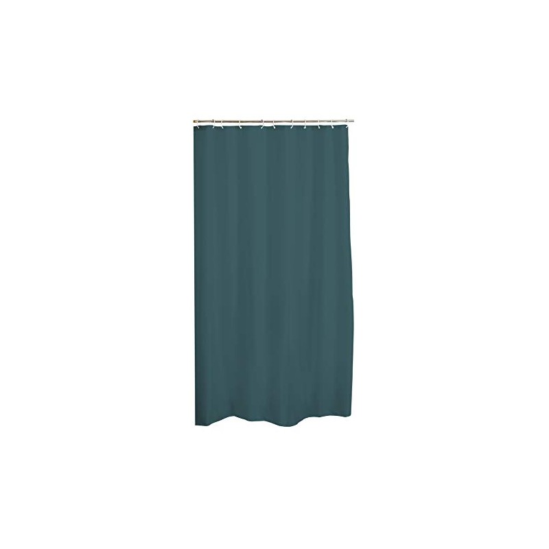 Douceur d'Intérieur, Shower Curtain 180 x 200 cm Vitamin Blue/Emerald
