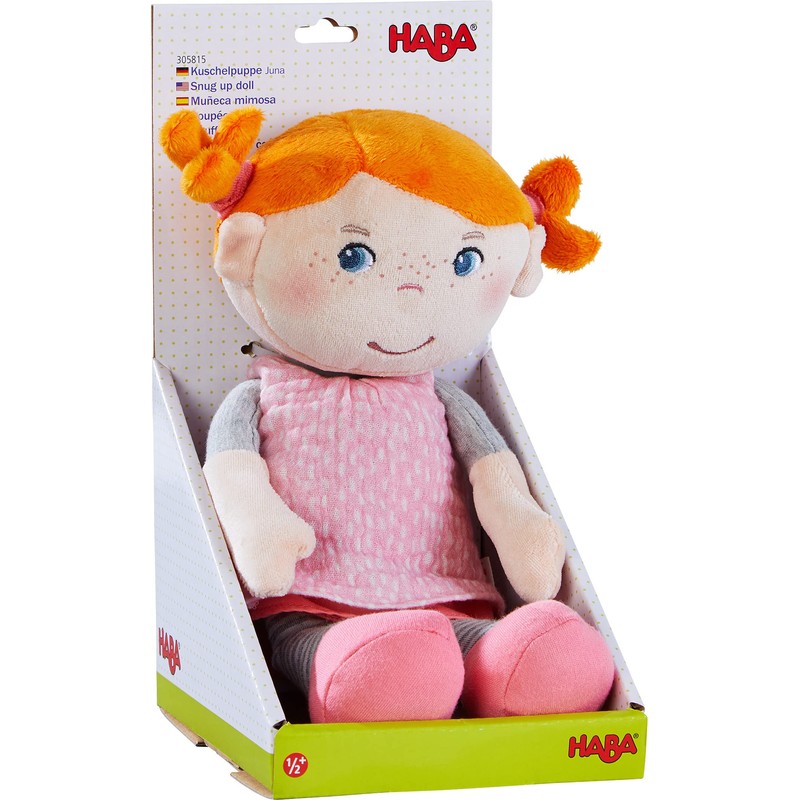 HABA 305815 Cuddly Doll Juna Soft Rag Doll for Babies