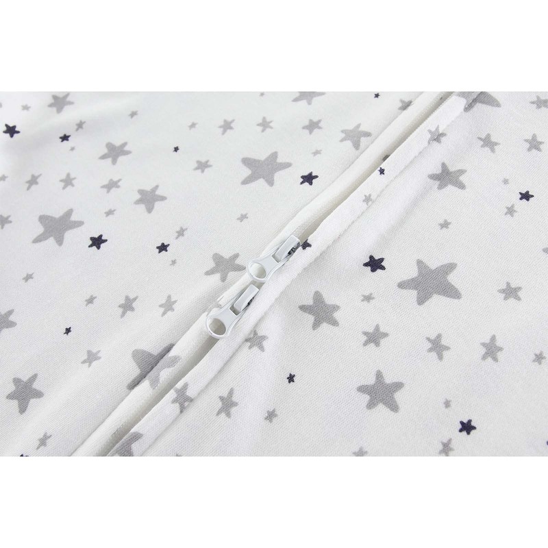 MAMIMAKA Newborn Baby Boy Girls Clothes 2-Way Zip Footed Cotton