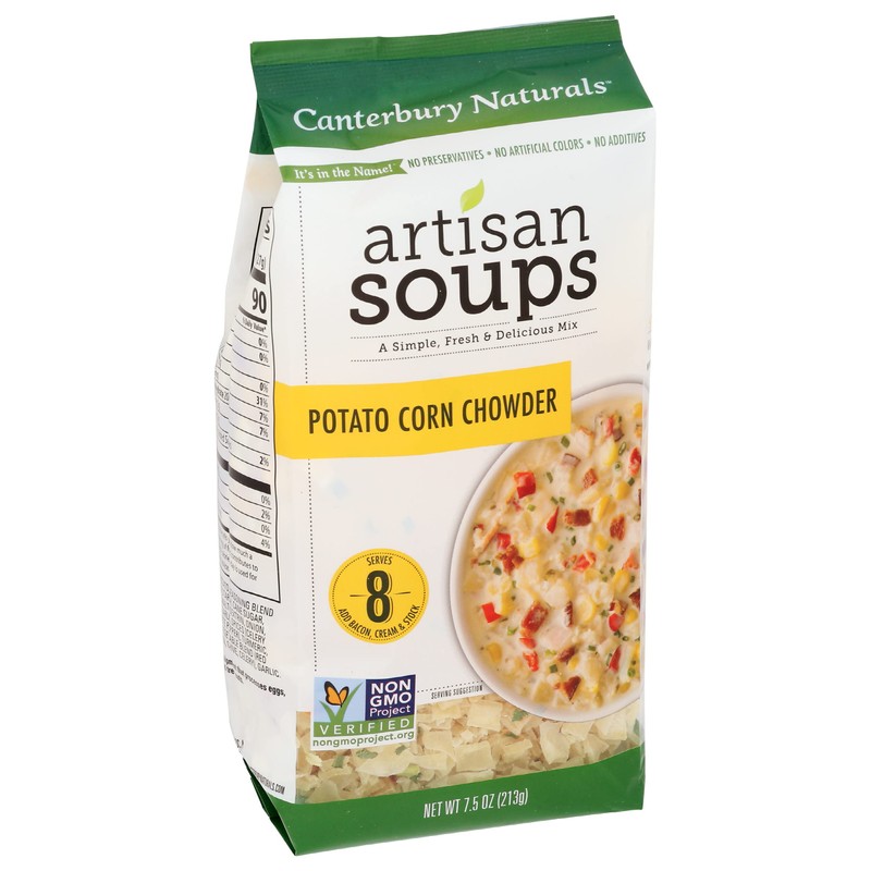 Canterbury Naturals Artisan Soup Mix, Potato Corn Chowder Soup Mix,