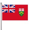 2Packs Ontario 3x5 Feet Flags - Single Sided Flag Canada