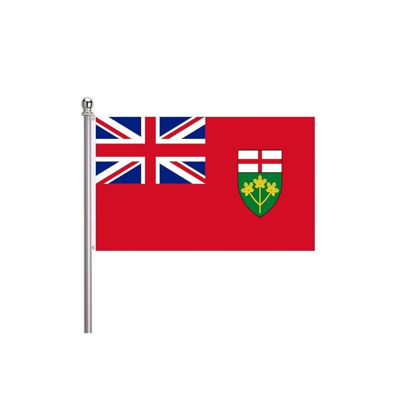 2Packs Ontario 3x5 Feet Flags - Single Sided Flag Canada