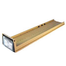 YakAttack Kayak Fish Measuring Board - Desert Sand | 28” Fishing Leader Board | Built-in ID Holders & Cull Tabs | Fish Ruler for Boat & Floating Measuring Tool | Fishing Bump Board | Easy to Read