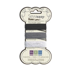 We R Memory Keepers Sew Easy Floss, Gris
