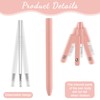 Sherr 50 Pcs Black Gel Ink Pens Bulk Retractable Ballpoint