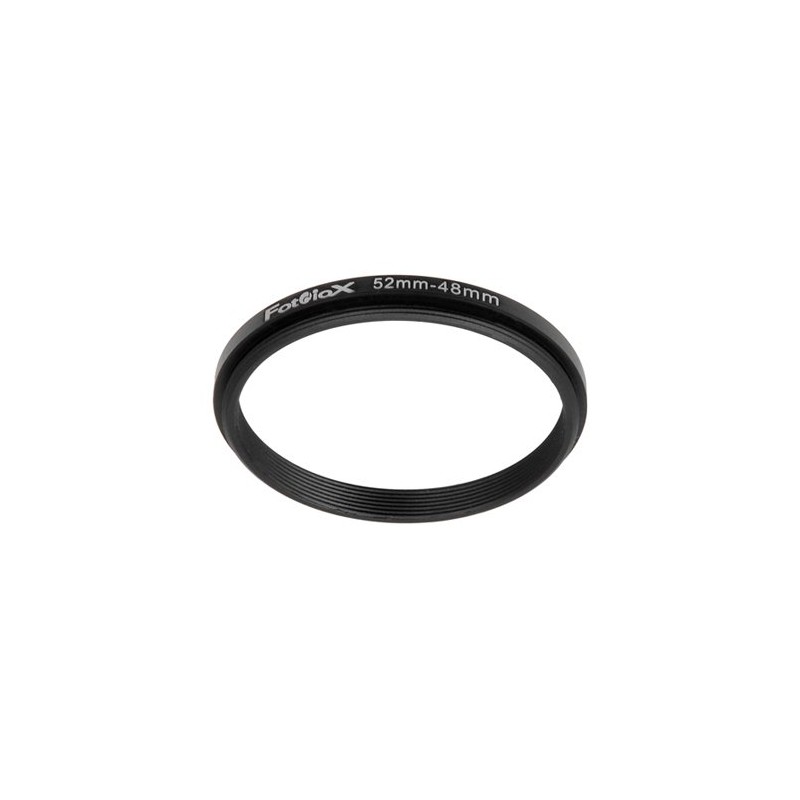 Fotodiox Metal Step Down Ring, Anodized Black Metal 52mm-48mm, 52-48