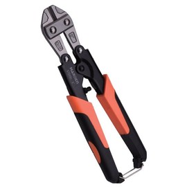 Edward Tools Pro Mini Bolt Cutter 8 Inch - Small Bolt Cutter with Heavy Duty Spring Loaded Design - Wire Cutter, Cable Cutter - Ergonomic Grip Handle - T8 Steel Blades - Latch Lock
