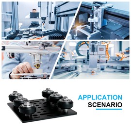 Seekliny 2 Pack 2040 V-Slot Gantry Plate Assembled for 2040 V-Slot T-Slot Aluminum Extrusion 3D Printer Accessories