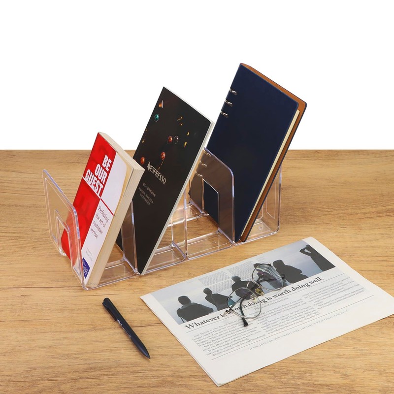 QWORK Clear Plastic Purse Handbag Organizer for Closet, 2-Pack 4