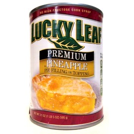 Lucky Leaf Premium Pineapple Filling & Topping 21 oz Cans