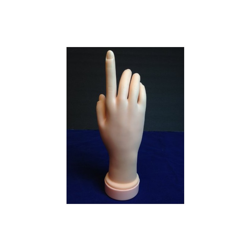 Beauticom® Practice Flexible Manicure Mannequin Hand Display with Soft Hand
