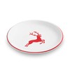 GMUNDNER KERAMIK Dessert Plate, Diameter 20 cm, Ruby Red Stag,