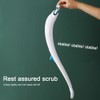Disposable Toilet Cleaning System Disposable Toilet Brush Kit with 12pcs