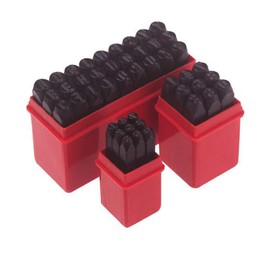 Preamer 3/16"(5mm) Alphabet Punch Tool Leather Letters Number Digital Craft Stamp Carving DIY