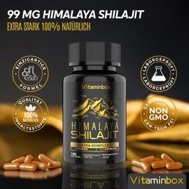 Shilajit Original Himalaya Organic Capsules - High Dosage, Pure Resin, Wellness Nest Quality, Mountain Pulse, Shijalit/Silajit Extract, Mumjo, Green Natural Products, Jilajit, Jilajit Original