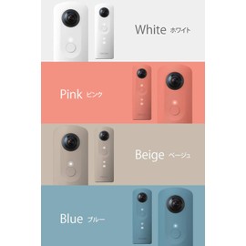 [Refurbished] RICOH THETA SC 910741 360 Degree Camera (Pink) All-Sky Camera (Refurbished)
