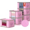 6pcs Bolsa De Almacenamiento Para Edredón Ropa Plegable Caja