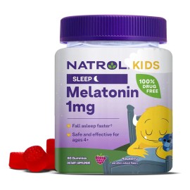 Natrol Melatonina Para Niños De 1 Mg 60 Gomitas Berry