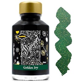 Diamine - Shimmering Fountain Pen Ink, Golden Ivy 50ml