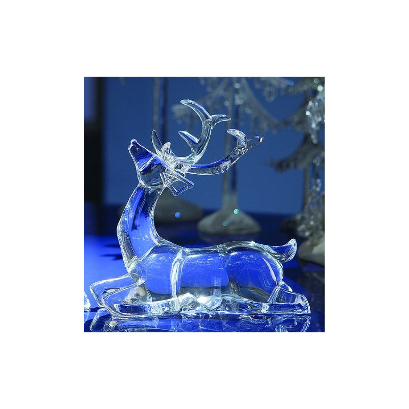 Icy Craft Small Sitting Deer