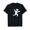 Beekeeper chased by bees funny running beekeeper T-Shirt