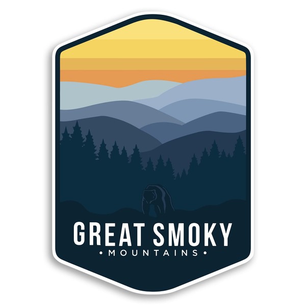 Great Smoky Mountains National Park Sticker Decal Notebook Car Laptop