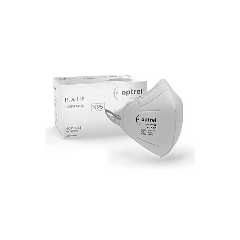 Optrel P.AIR N95 Respirator (Box of 40)