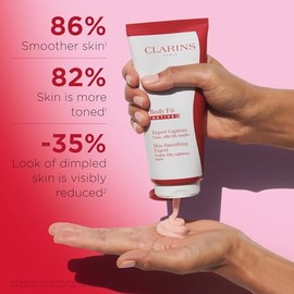 Clarins Body Fit Active Gel-Cream | Apunta a la celulitis | Levanta visiblemente, aprieta y tonifica | Suaviza la piel | Efecto de elevación instantán