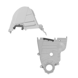 Upper & Lower Timing Belt Cover Set for 88-91 Honda Civic CRX 1.5L