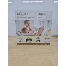 BEDLORE Waterproof Mattress Protector, Full Size Mattress Pad with Deep Pocke...