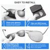OKH Stick-on Bifocal Lenses Reader, Reusable Adhesive Magnifying Reading Lenses