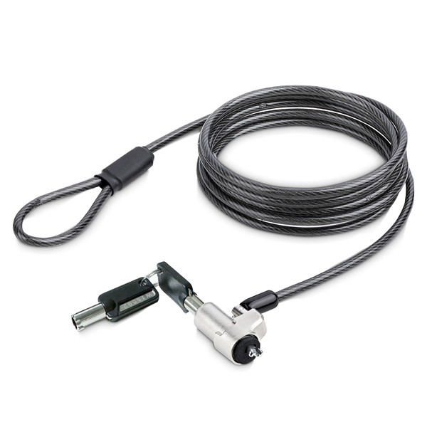 StarTech.com Laptop Cable Lock Compatible With Noble Wedge; 6Ft (2m),