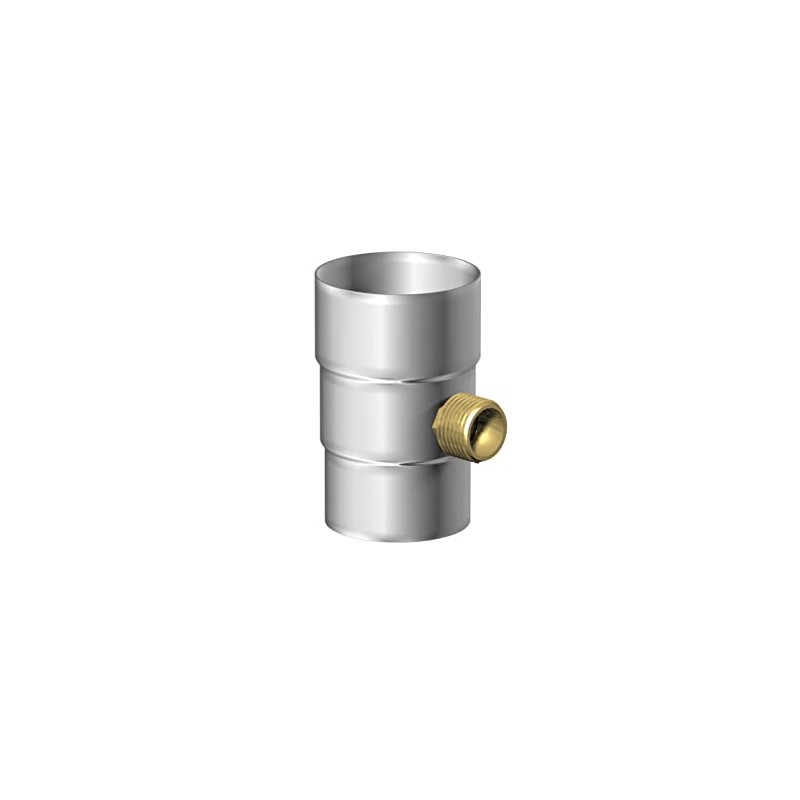 SAREI Haus- und Dachtechnik SHDT rainwater collector NW 87 zinc,