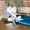 SAFIGLE Plastic Display Stand 2pcs Plastic Model Plane Display Stand