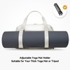 ERTUNA 18” Gym Bag with Yoga Mat Holders, Large Duffle