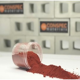 Conspec 2-oz. Brick RED Powdered Color for Concrete, Cement, Mortar, Grout, Plaster