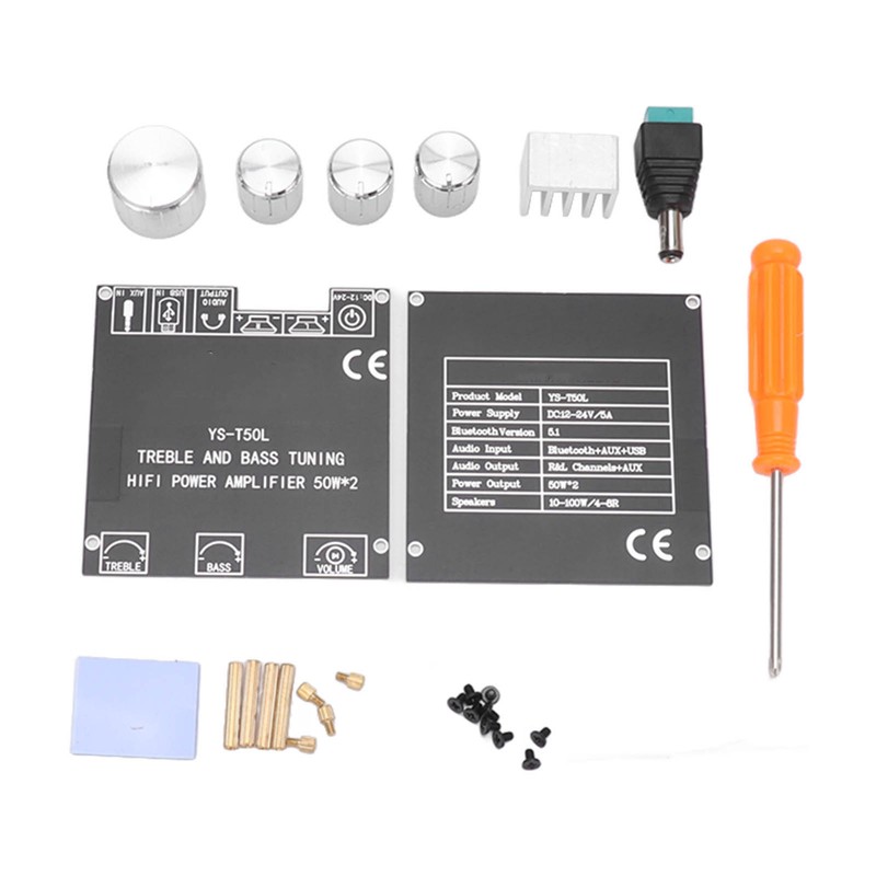 5.1 Bluetooth Digital Power Amplifier Module High Low Pitch Adjustable