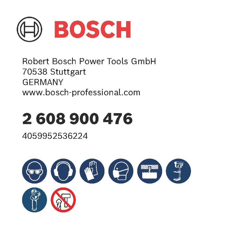 Bosch Professional 1 x Expert Construction Material hole saw (for