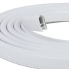 Rubber Edge Trim, U Channel Edge Trim with Metal Clips