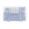PGMJ 265 Pcs 12 Size M4/M5/M6/M8/M10 Nut Inserts - Zinc