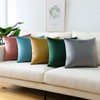 Artscope Luxury Velvet Pillow Covers Super Soft Decorative Square Throw