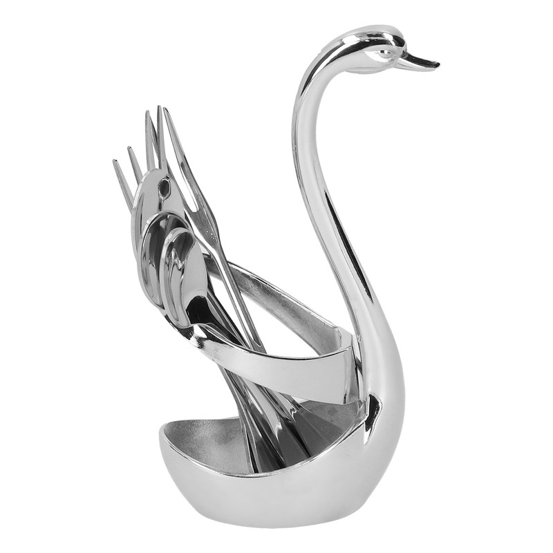 Stylish Tableware Storage Holder Rack Stainless Steel Fork Spoon Kitchen