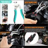 Car Clip Pliers/Disassembly Tools,Efficient Multi-Functional Automotive Snap Ring Pliers,Electrical Disconnect