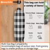 Easylife Set of 3 Plastic Bag Dispensers (L47 x W20cm).